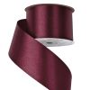 Szatén szalag 50mm x 22.86m - Wine red