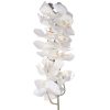 Real touch orchidea ág, 72cm magas - Fehér