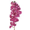 Real touch orchidea ág, 72cm magas - Sötét rózsaszín