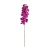 Real touch orchidea ág, 72cm magas - Sötét rózsaszín