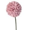 Dandelion selyemvirág szál, 29cm magas - Sötét rózsaszín